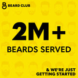 The Beard Club Biotin gominolas, paquete con cierre seguro para almacenamiento