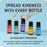 The Best Essential Oil Co roll-on eucalipto con notas cítricas para renovación.