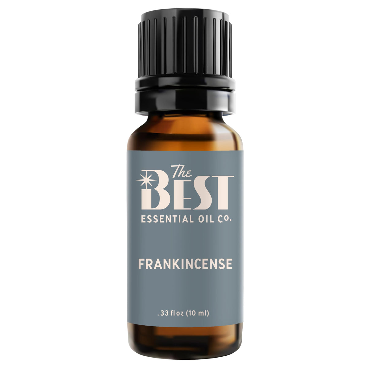 The Best Essential Oil Co frasco de incienso diluido en coco, listo para aromaterapia.