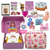 The Bloom First Period Kit: estuche tres niveles para escuela, práctico y discreto