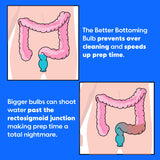 Punta blanca de 6 cm de Bottom’s Digest para introducción controlada.