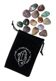 The Chrysalis Stone: jaspe Fancy Jasper pulidas en tonos lilas para enfoque presente