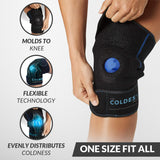 The Coldest Water: gel reutilizable para enfriamiento prolongado de rodilla