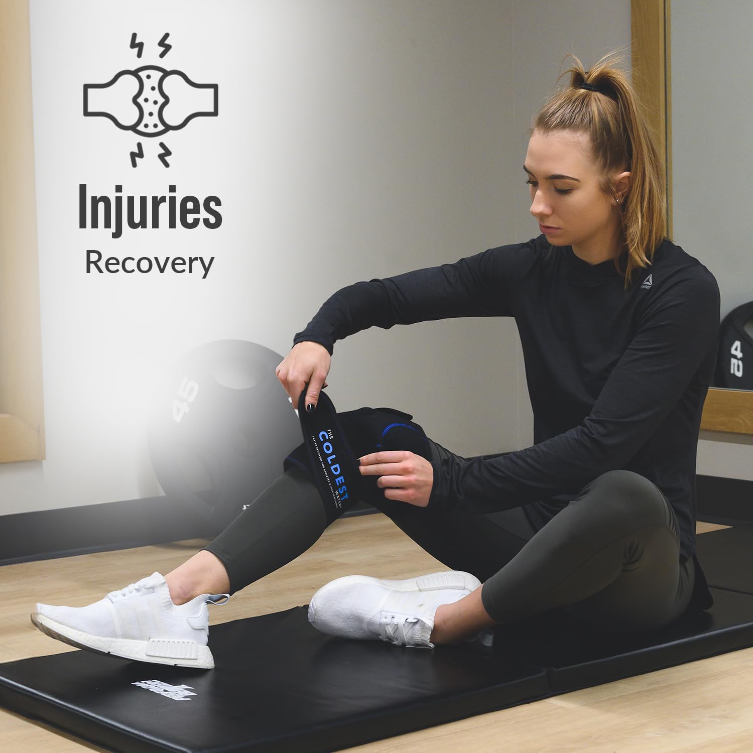 The Coldest Water: terapia de fría para la rodilla con efecto calmante