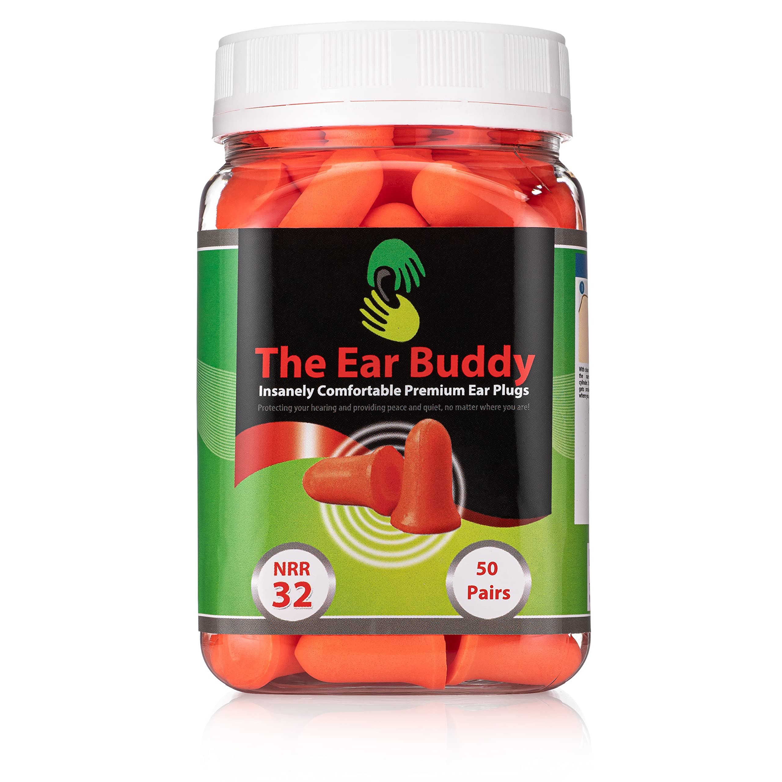 The Ear Buddy protectores-oreja-dormir-suaves: comodidad para dormir sin ruidos molestos