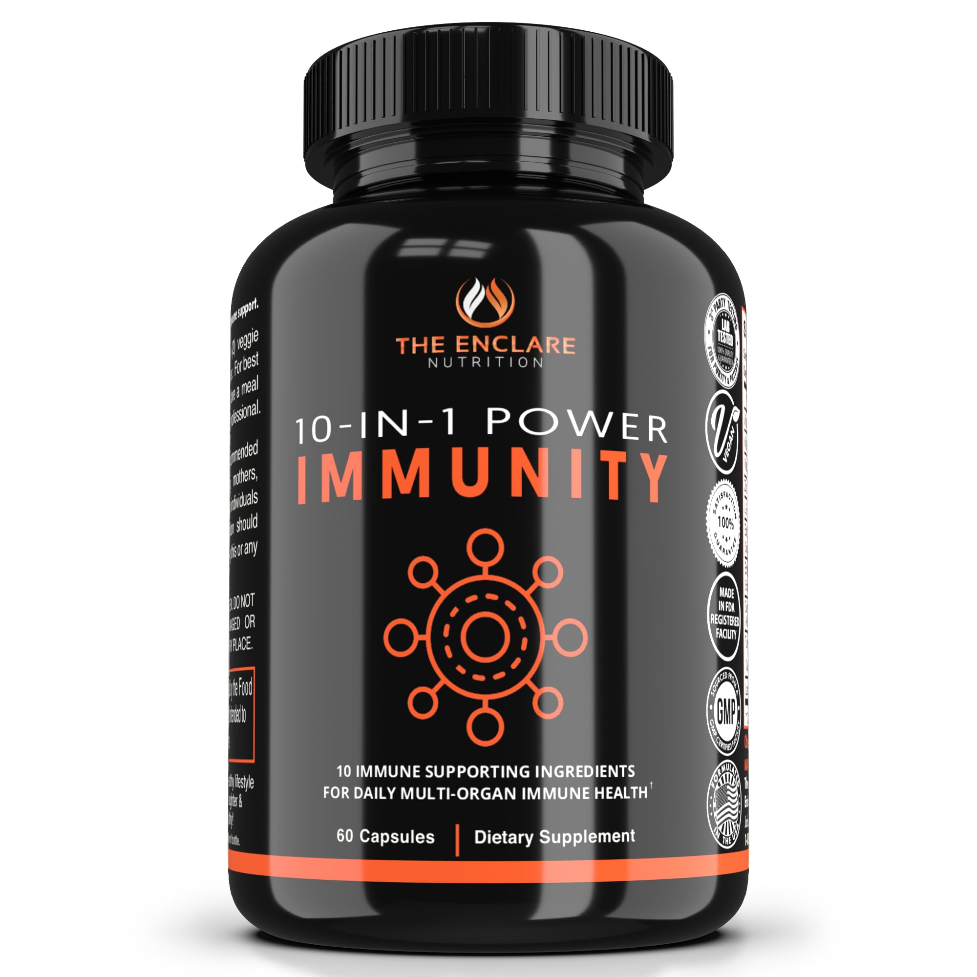 THE ENCLARE NUTRITION, empaque 10 en 1 para apoyo inmunitario diario.