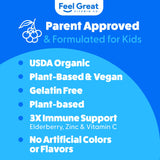 The Feel Great Sambucus hecho en EE.UU. garantiza calidad local