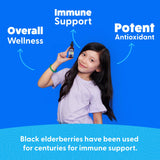 The Feel Great Sambucus para viaje práctico para niños activos