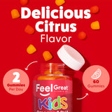 Feel Great Vitamin Company omega-dha-cerebro-ninos, textura suave.