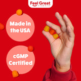 Feel Great Vitamin Company paquete-dos-ninos, conveniencia para familias.