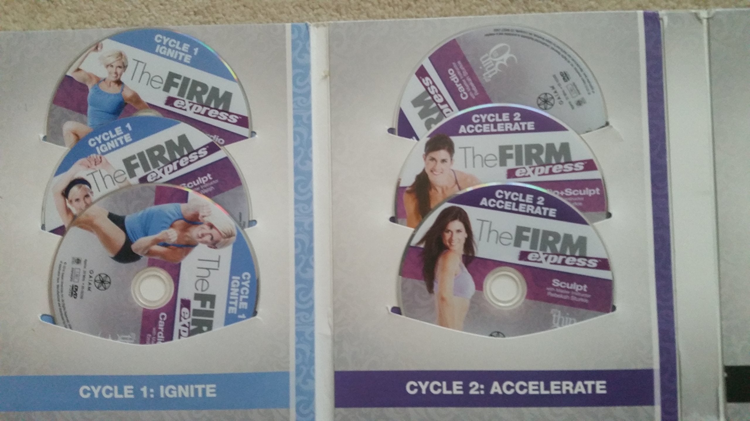 The Firm Express DVD Kit, tonificación de glúteos para forma definida.
