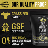The Fittest Ever Whole Feast con huesos y tejidos para energía sostenida y nutrición carnivora