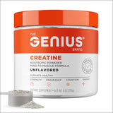 Cuchara medidora de Genius Creatine para dosificar con precisión.