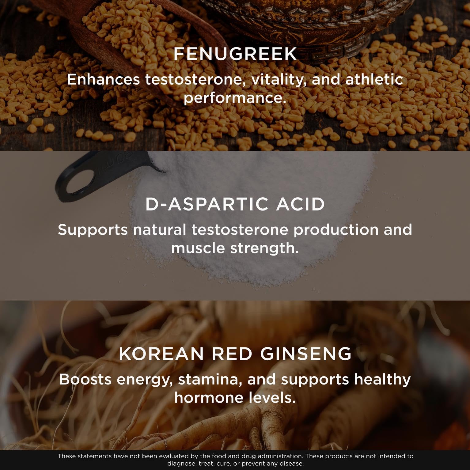 The Genius Brand Test Black Label, ginseng coreano, recuperación y enfoque.