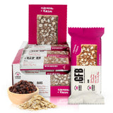 The GFB barras proteína avena pasas barra masticable para merienda rápida y satisfactoria