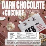 The GFB bocaditos proteina chocolate oscuro coco, tentación intensa para meriendas