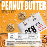 The GFB bocaditos proteina variedad, envase delantero, snack portátil