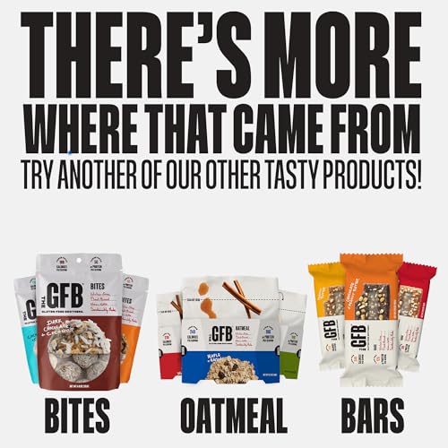 The GFB bocaditos proteina snack de 4 onzas, pausa saludable