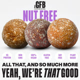 The GFB ingredientes 100% planta para snack vegano y saludable.