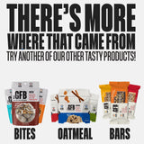 The GFB snack-proteina para bolso-gym: conveniente para llevar y comer entre sesiones.
