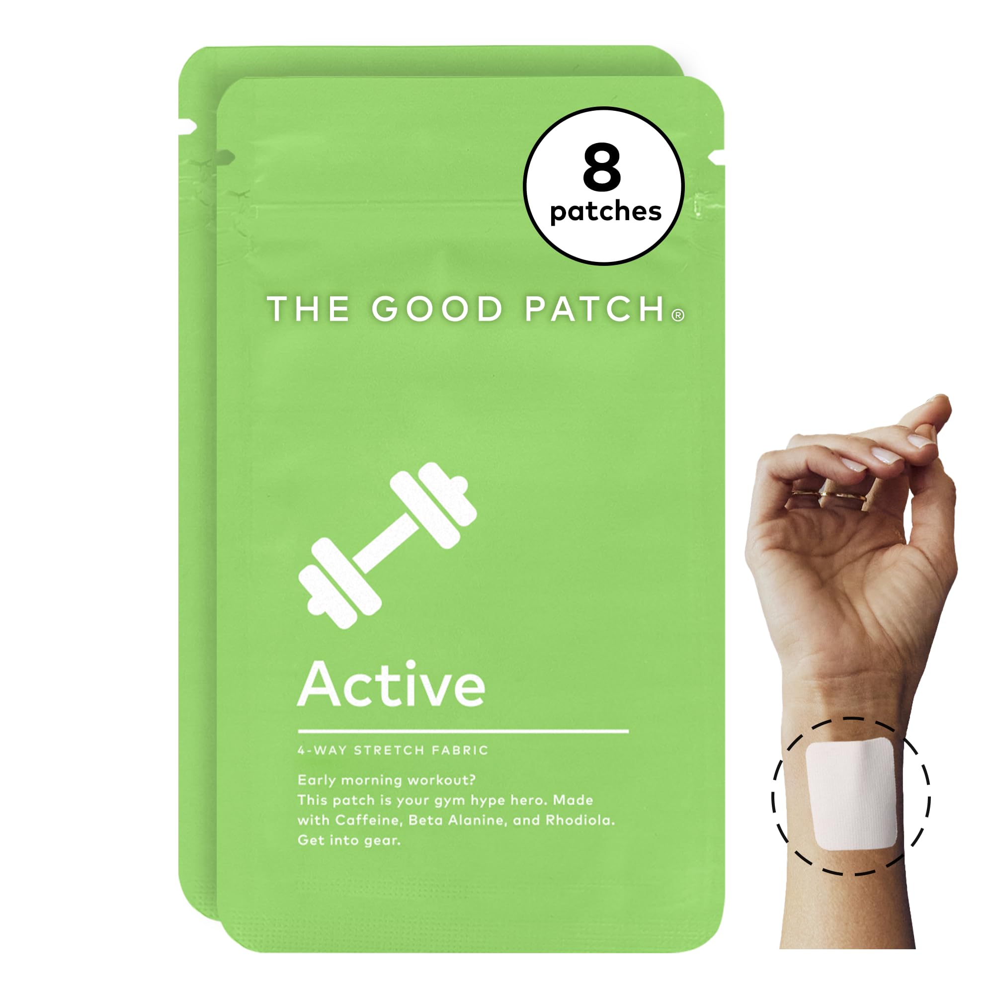 The Good Patch Active Patch: energía sostenida para entrenos diarios