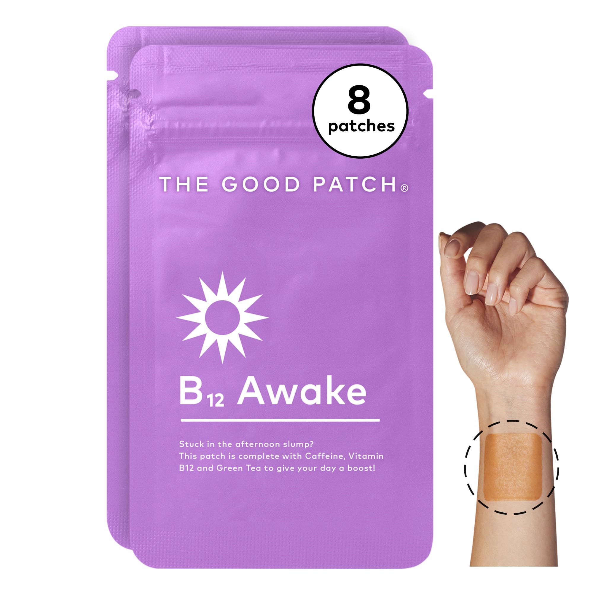 The Good Patch B12 Awake Parche: despertar natural y energía sostenida.