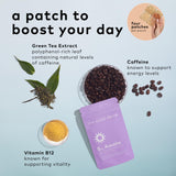 The Good Patch cafeína B12 té verde parche: enfoque natural para mayor alerta.