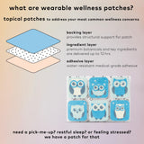 The Good Patch Nite Owl Patch aplicarlo en la muneca facilita la rutina