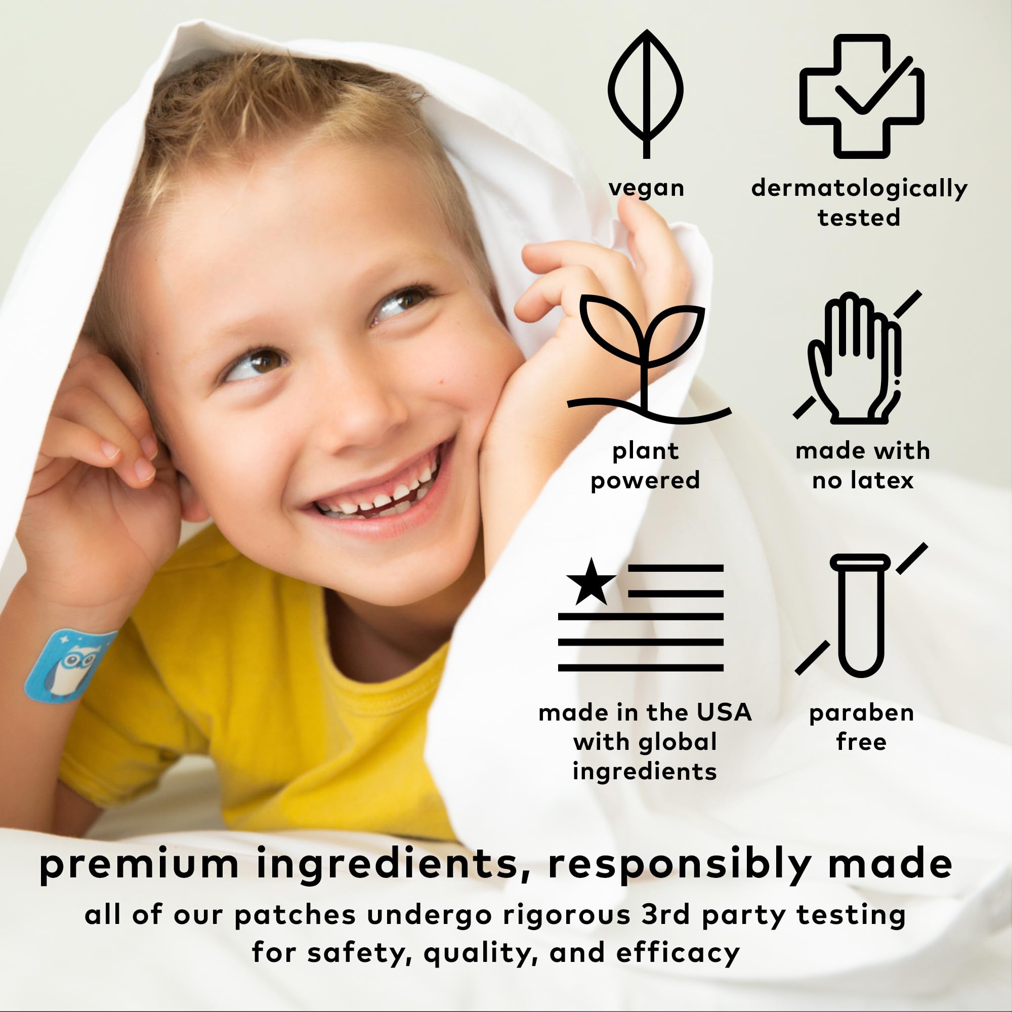The Good Patch Nite Owl Patch ingredientes naturales suaves para sueño