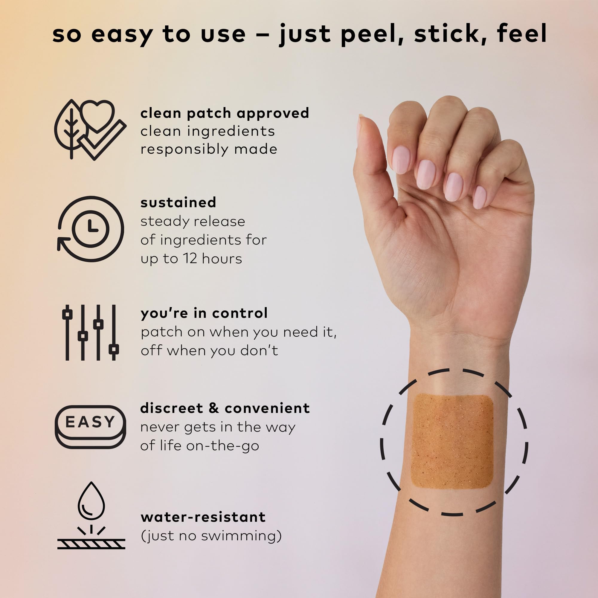 The Good Patch Relax paquete completo de parches para uso diario