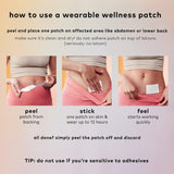 The Good Patch parche ciclo menstrual con mentol y cimifuga para sensación refrescante.
