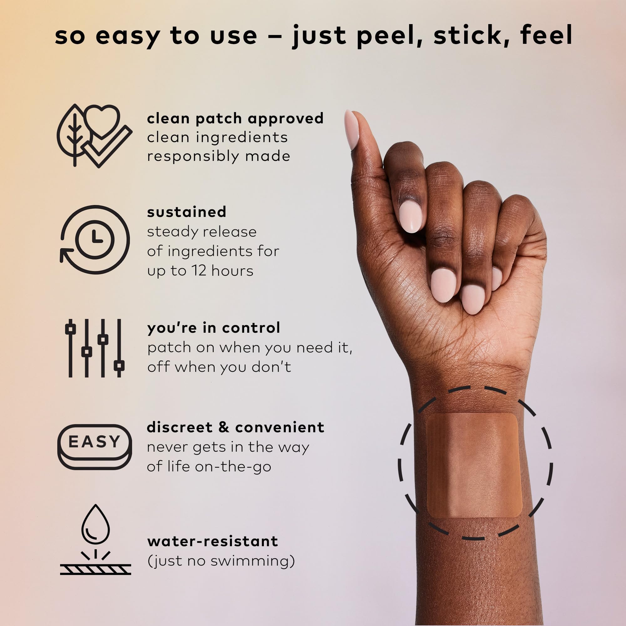 The Good Patch Rescue Recovery: DHM, té verde y Vitamina B1 para sensación de bienestar.