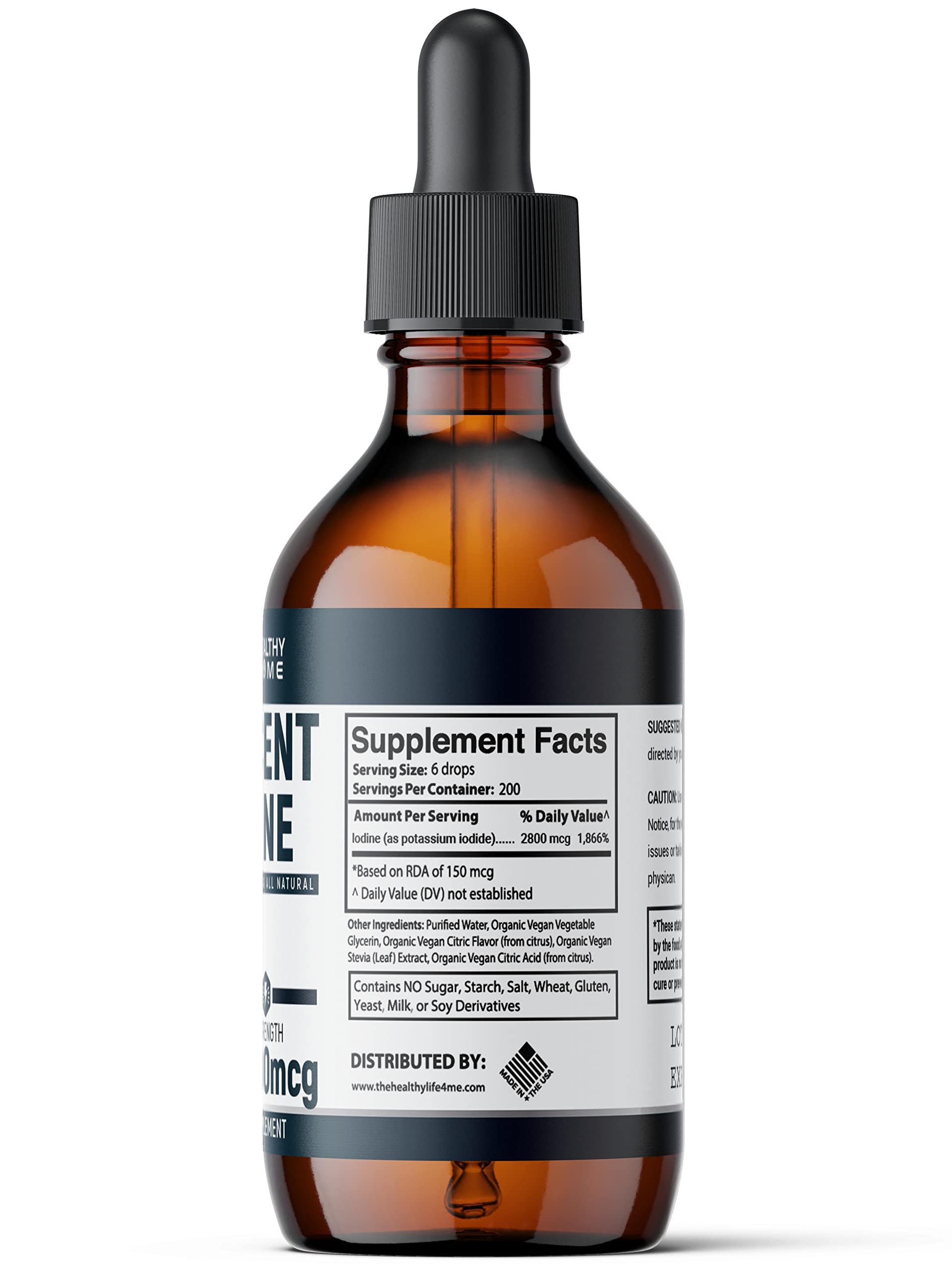 Envase sostenible de Nascent Iodine para compras responsables.