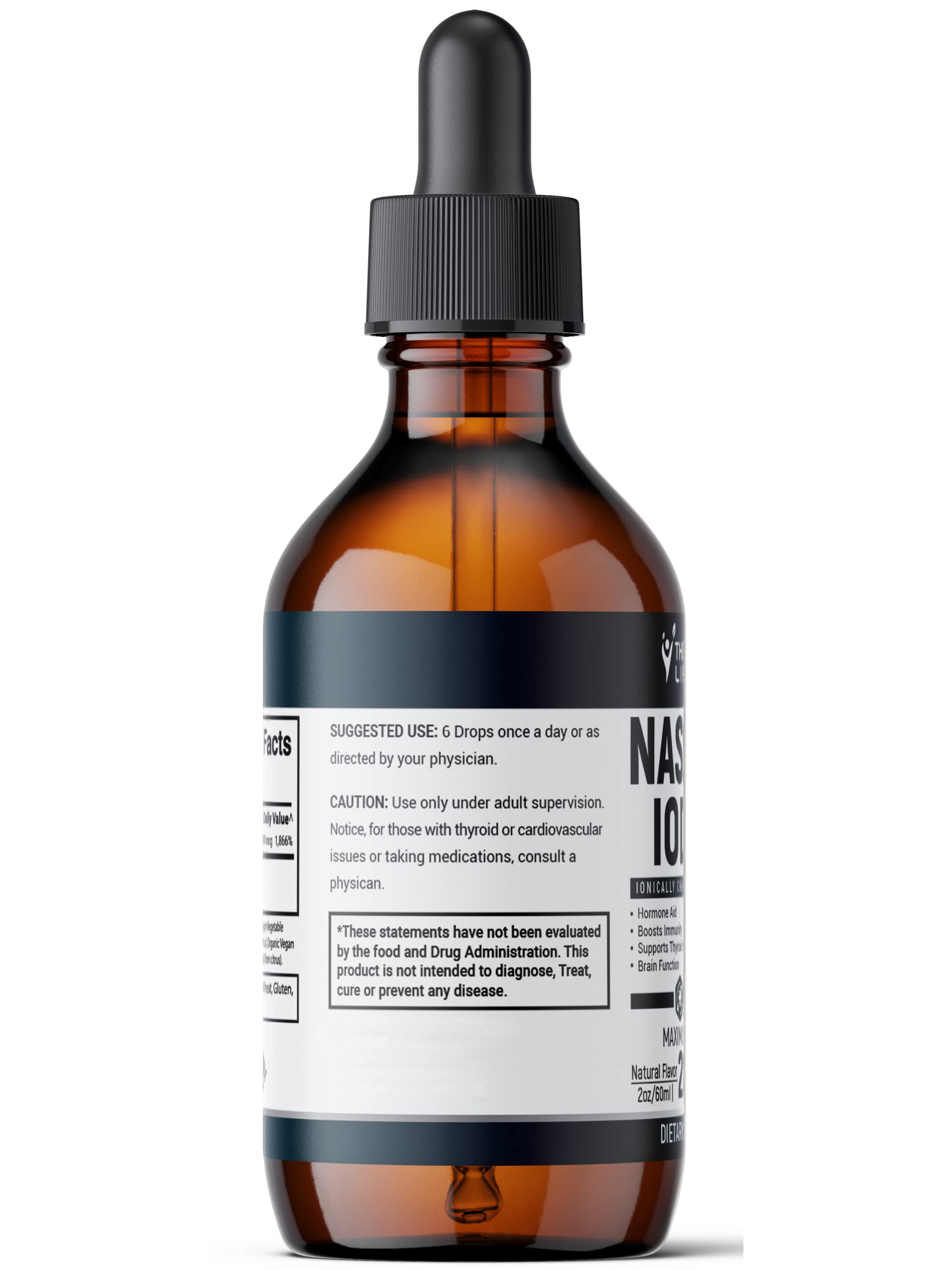 Uso diario recomendado de Nascent Iodine para bienestar diario.