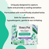 Aceites esenciales de lavanda rosa y menta en The Honey Pot Company para confort suave