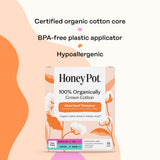 The Honey Pot Company aplicador bio plastico suave facilita insercion