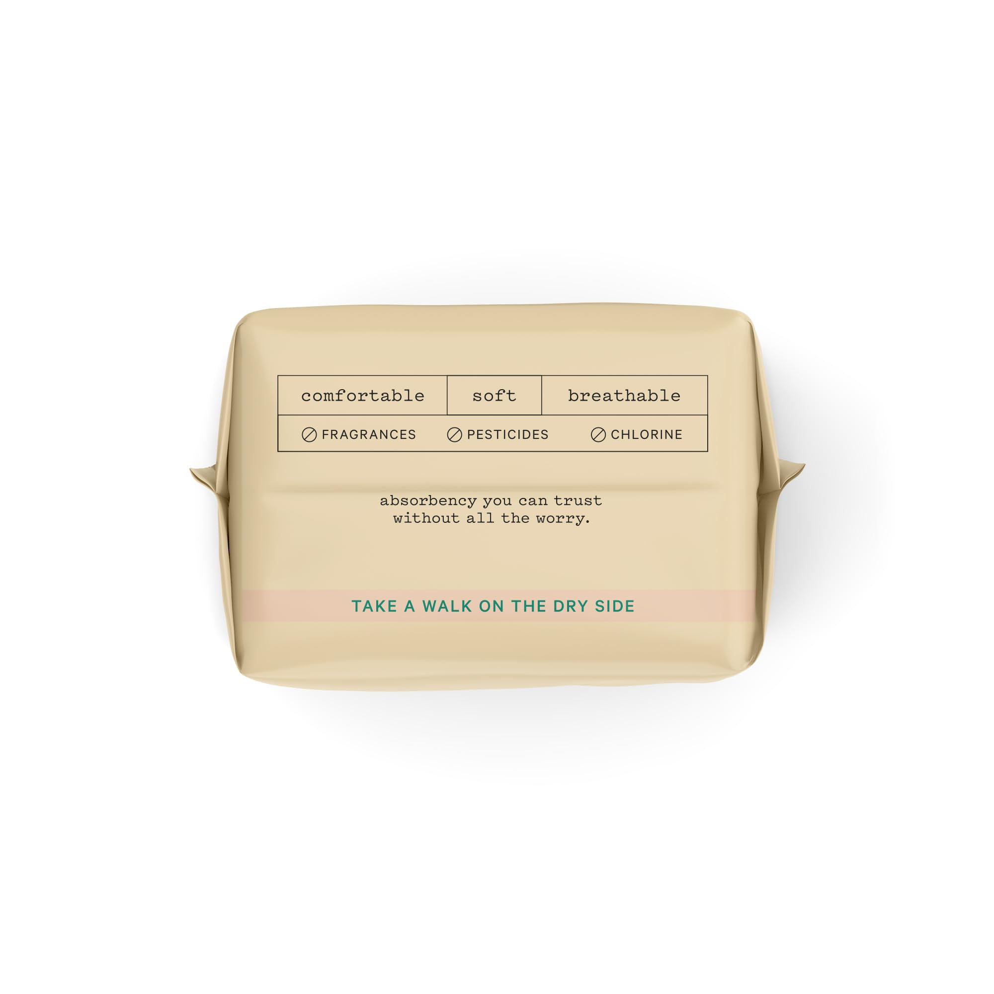 The Honey Pot Company diseño discreto para ropa, sin que sea visible.