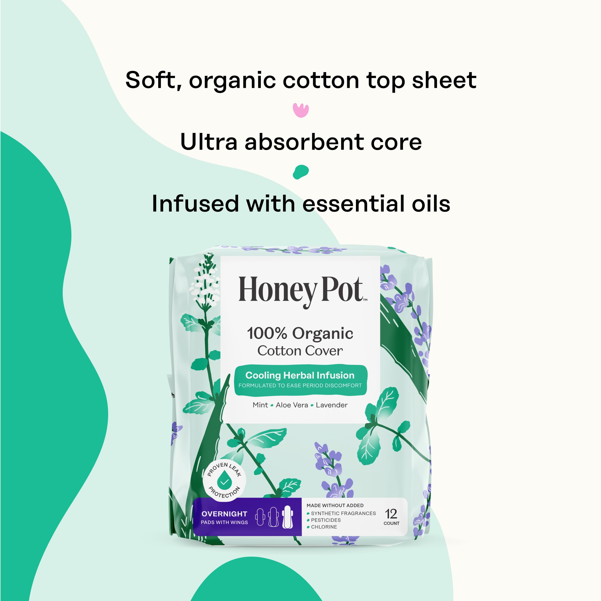 The Honey Pot Company fragancias de lavanda, rosa, aloe y menta para frescura