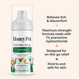 The Honey Pot Company pramoxina hidrocloruro ingrediente activo