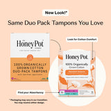 The Honey Pot Company tampon regular ofrece absorbencia adecuada para dias ligeros
