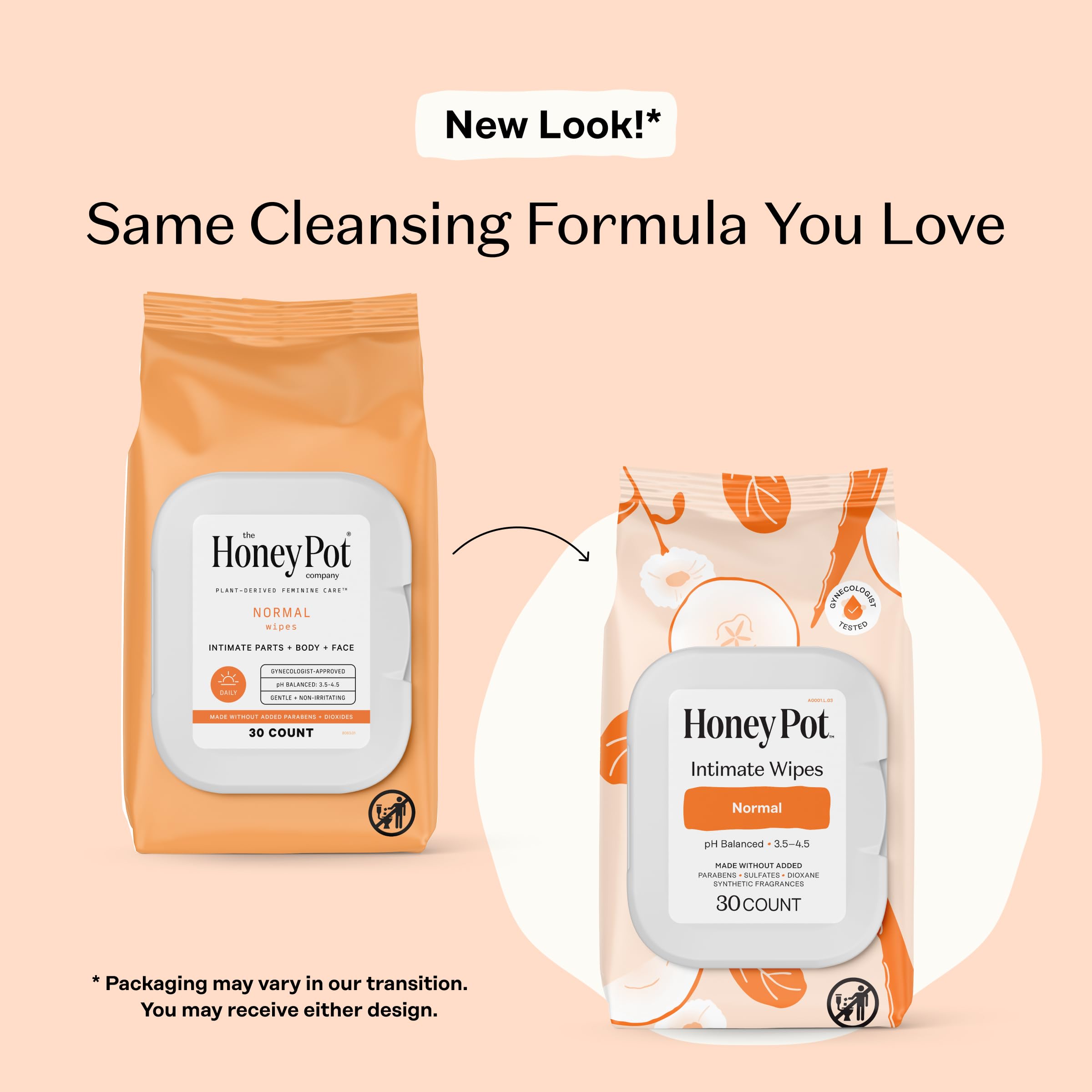 The Honey Pot Company toallas femeninas fragancia suave para higiene diaria