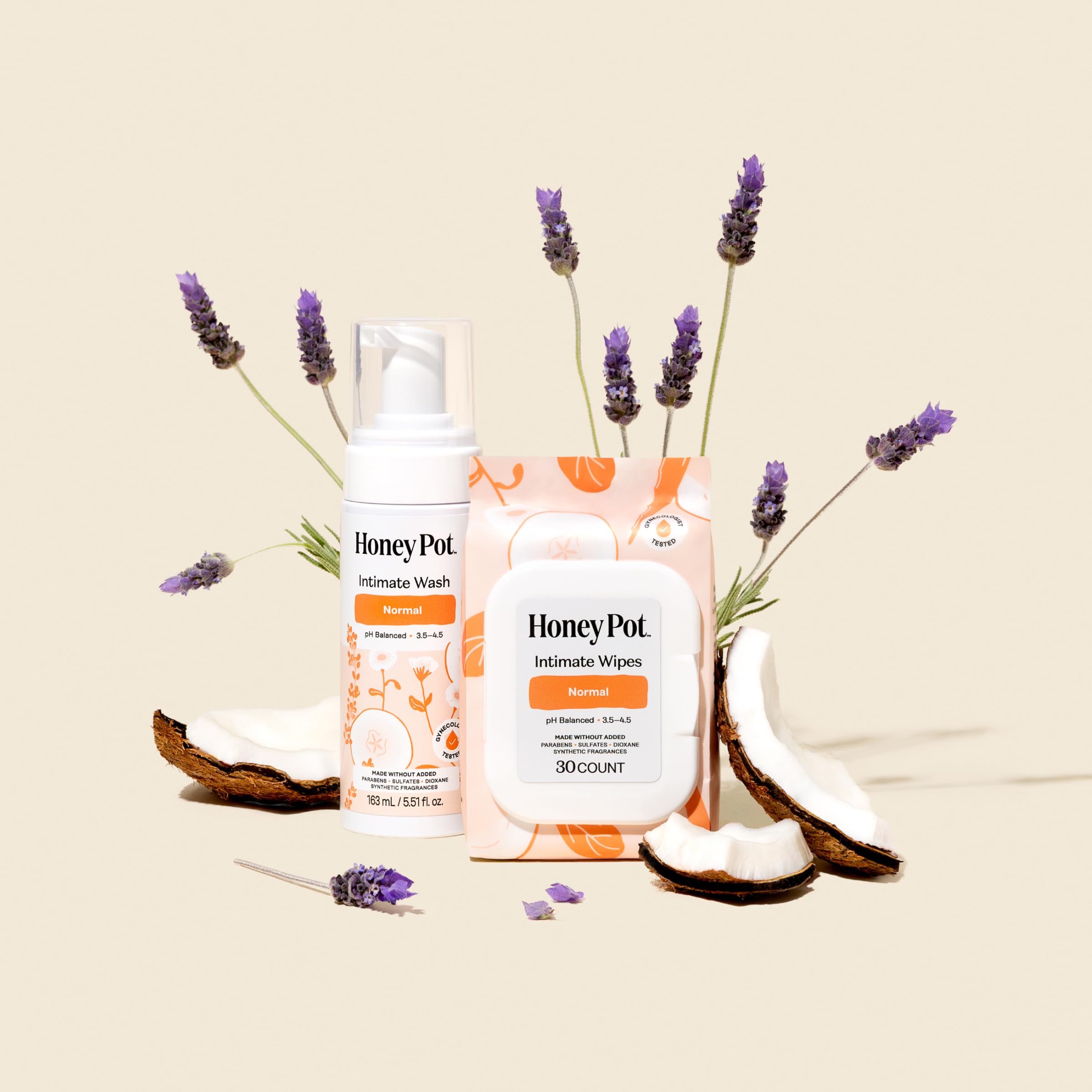The Honey Pot Company toallas femeninas hipoalergénicas dermatológicamente probadas