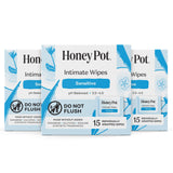 The Honey Pot Company: toallitas femeninas envueltas individualmente para viaje y frescura diaria.