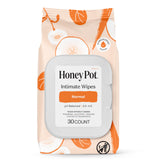 The Honey Pot Company toallitas femeninas normal con empaque reutilizable para uso diario