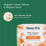 The Honey Pot núcleo absorbente ultra para días activos