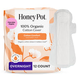 The Honey Pot Protectoras nocturnas sin hierbas con alas para mayor seguridad durante la noche.