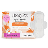The Honey Pot Company: toalla sanitaria con alas y cobertura de algodón orgánico para mayor comodidad