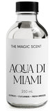 THE MAGIC SCENT Aqua di Miami, difusor frontal con etiqueta elegante para casa.