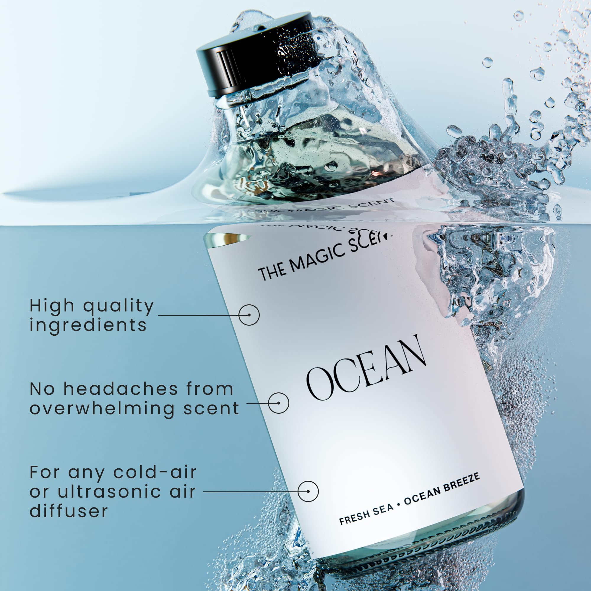 THE MAGIC SCENT: difusor en habitación para ambiente sereno.