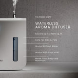 THE MAGIC SCENT difusor para el hogar compacto brinda fragancia continua.